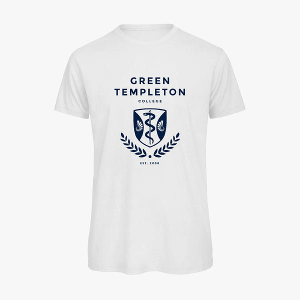Load image into Gallery viewer, Green Templeton College Men's Organic Laurel T-Shirt