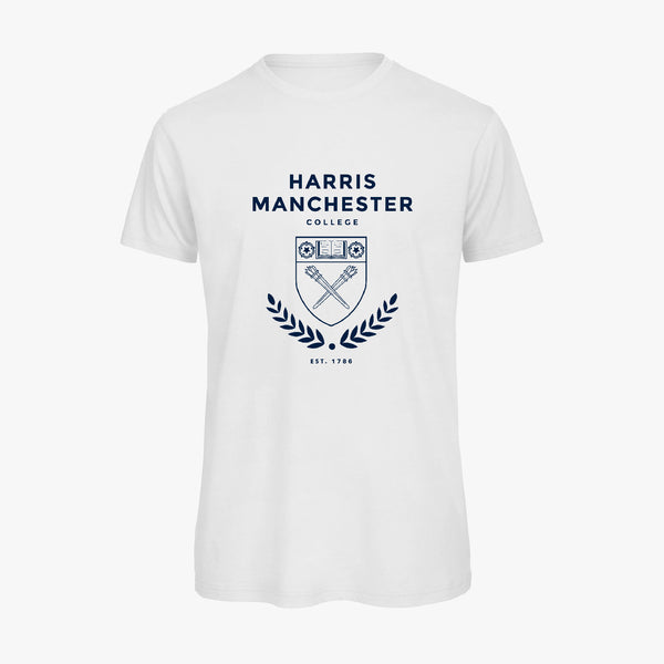 Load image into Gallery viewer, Harris Manchester College Men's Organic Laurel T-Shirt