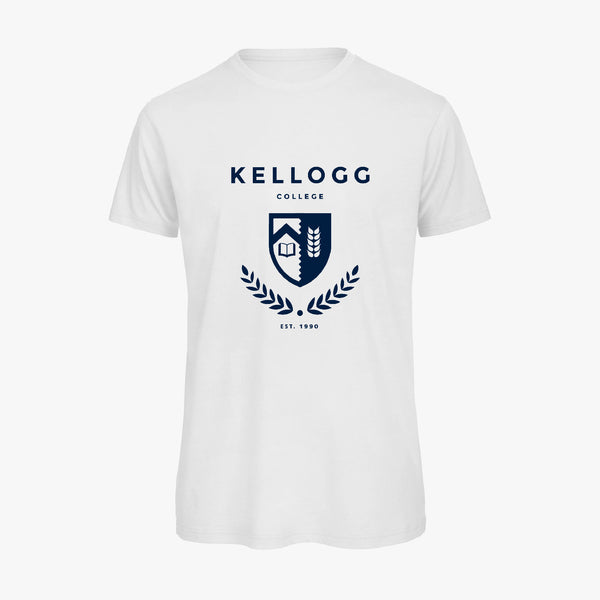 Load image into Gallery viewer, Kellogg College Men&#39;s Organic Laurel T-Shirt

