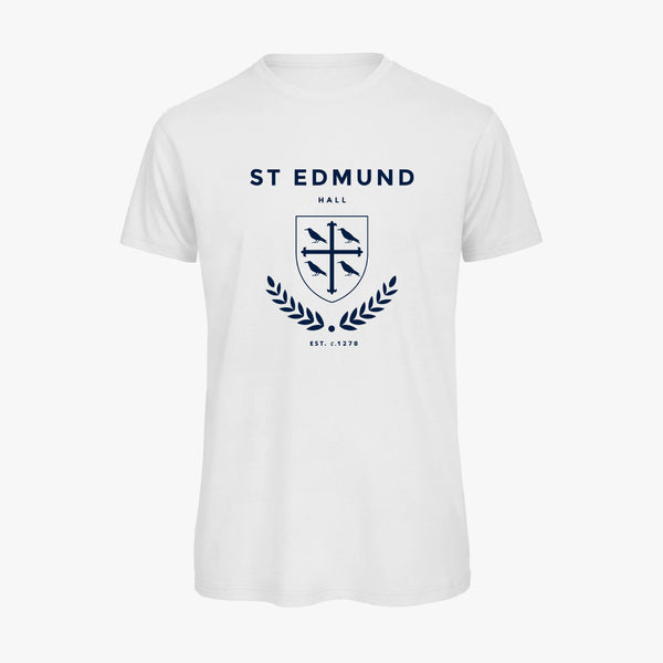 Load image into Gallery viewer, St Edmund Hall Men's Organic Laurel T-Shirt