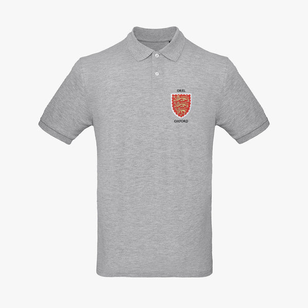 Load image into Gallery viewer, Oriel College Men's Organic Embroidered Polo Shirt