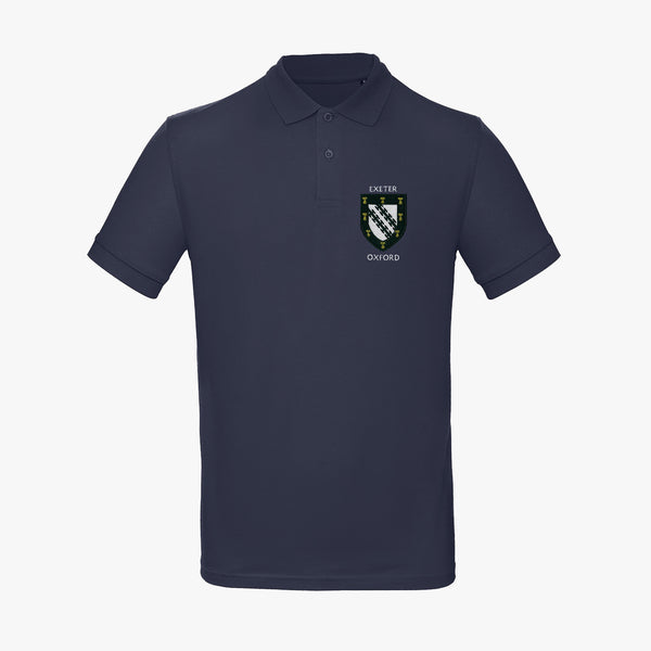 Load image into Gallery viewer, Men's Oxford College Organic Embroidered Polo Shirt
