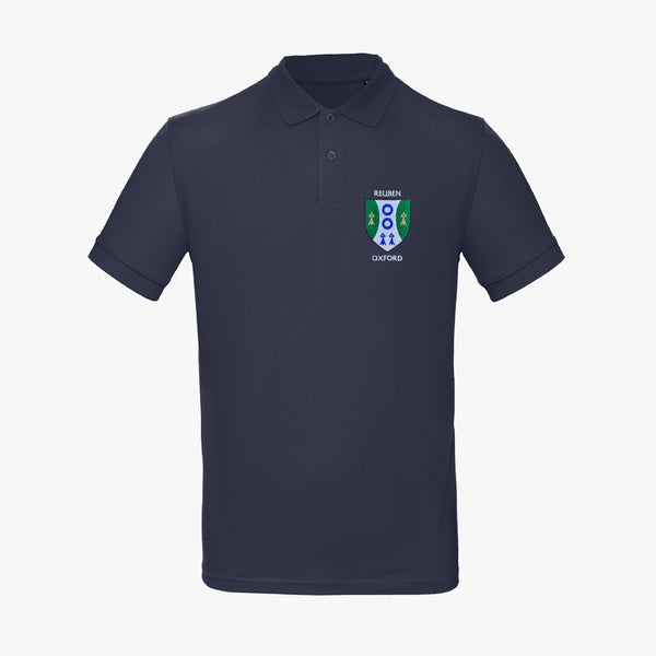 Load image into Gallery viewer, Men's Oxford College Organic Embroidered Polo Shirt