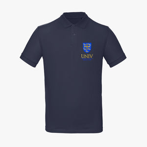 University College Men's Organic Embroidered Polo Shirt