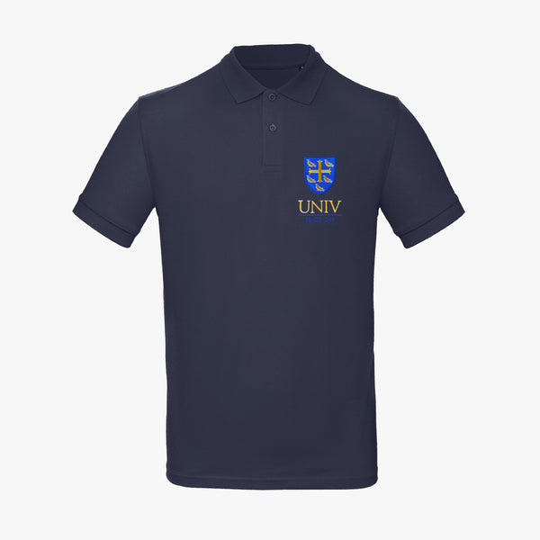 Load image into Gallery viewer, University College Men&#39;s Organic Embroidered Polo Shirt
