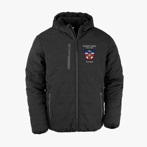 Oxford College Recycled Padded Winter Hooded Jacket