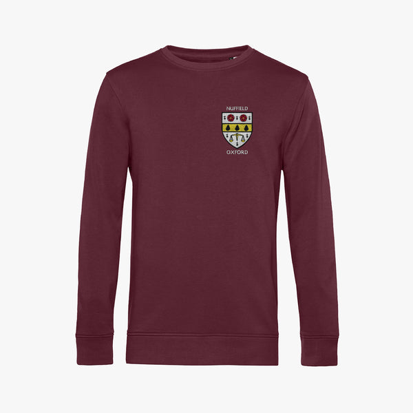 Load image into Gallery viewer, Nuffield College Men's Organic Embroidered Sweatshirt
