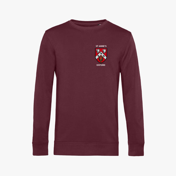 Load image into Gallery viewer, Men's Oxford College Organic Embroidered Sweatshirt
