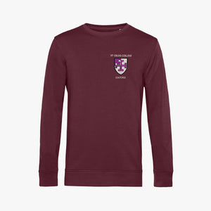 St Cross College Men's Organic Embroidered Sweatshirt