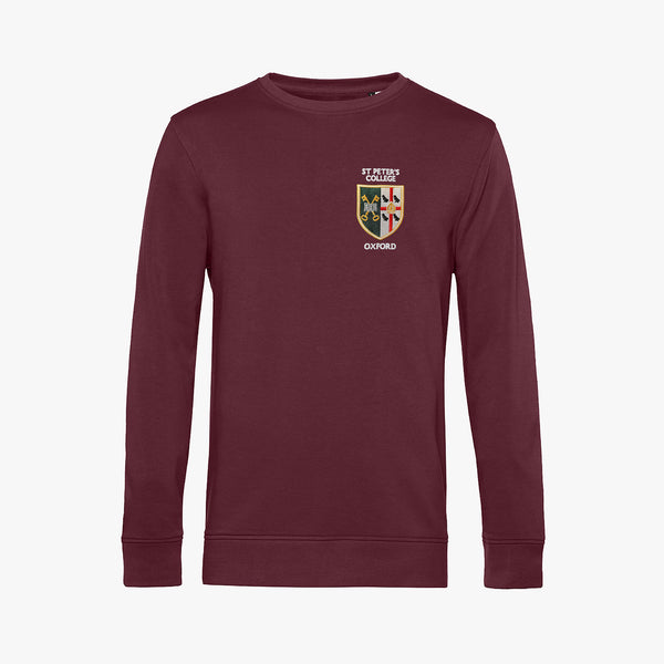 Load image into Gallery viewer, St Peter's College Men's Organic Embroidered Sweatshirt