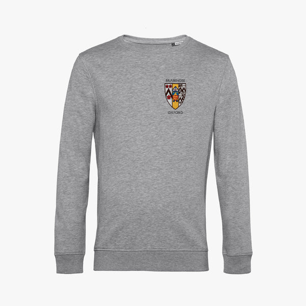 Load image into Gallery viewer, Brasenose College Men's Organic Embroidered Sweatshirt