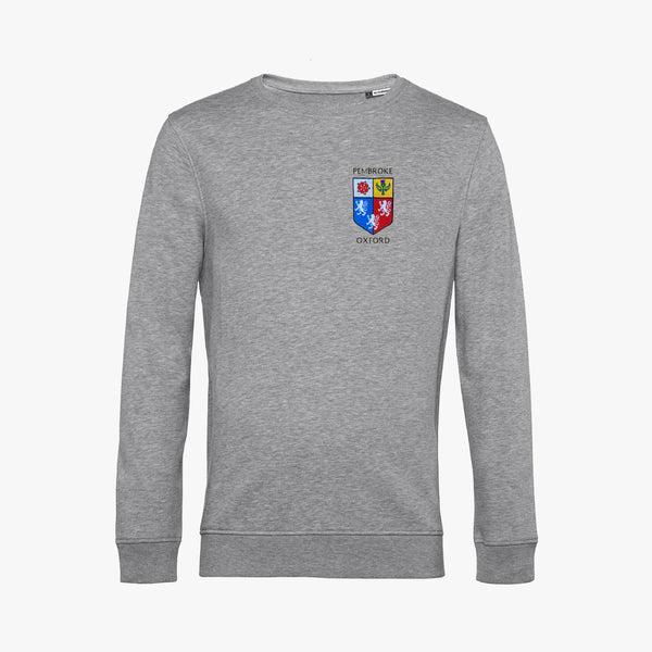 Load image into Gallery viewer, Pembroke College Men's Organic Embroidered Sweatshirt