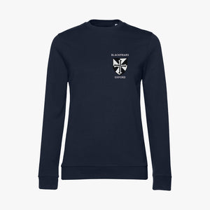 Blackfriars Ladies Organic Embroidered Sweatshirt