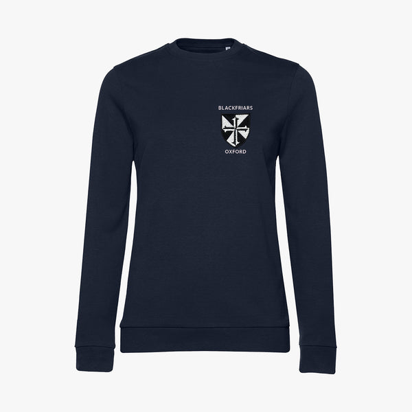 Load image into Gallery viewer, Blackfriars Ladies Organic Embroidered Sweatshirt