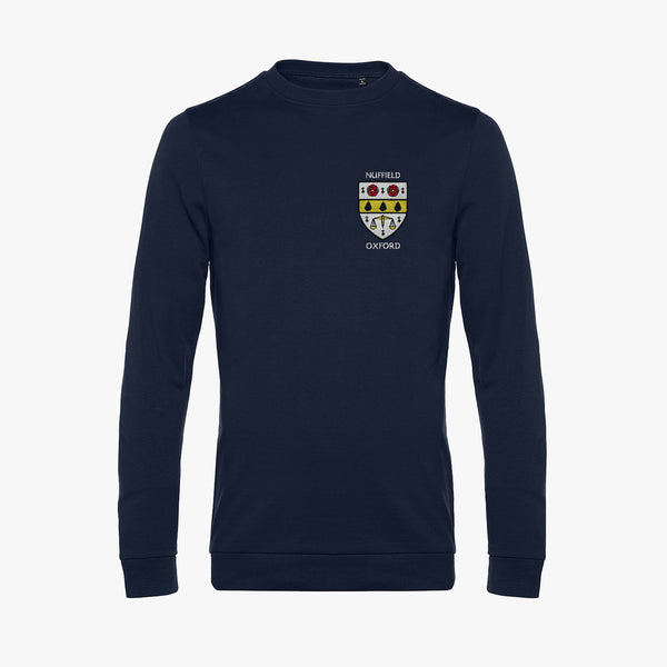 Load image into Gallery viewer, Nuffield College Men's Organic Embroidered Sweatshirt
