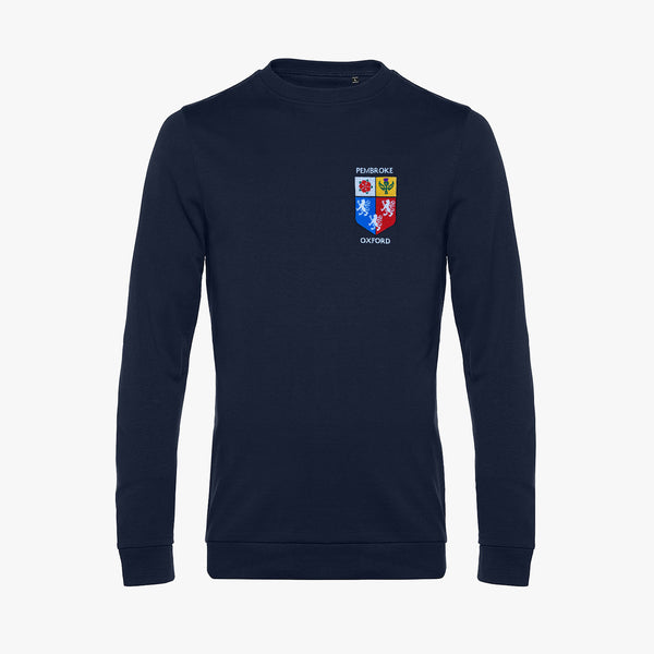 Load image into Gallery viewer, Pembroke College Men's Organic Embroidered Sweatshirt