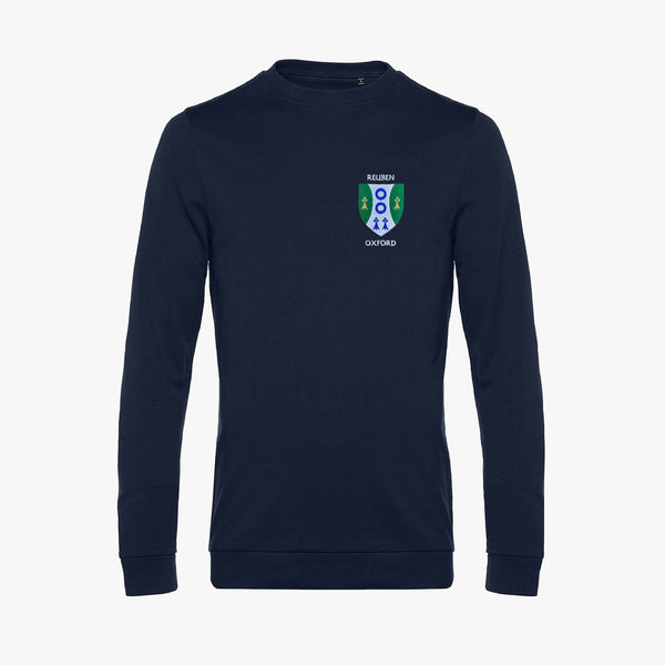 Load image into Gallery viewer, Men&#39;s Oxford College Organic Embroidered Sweatshirt
