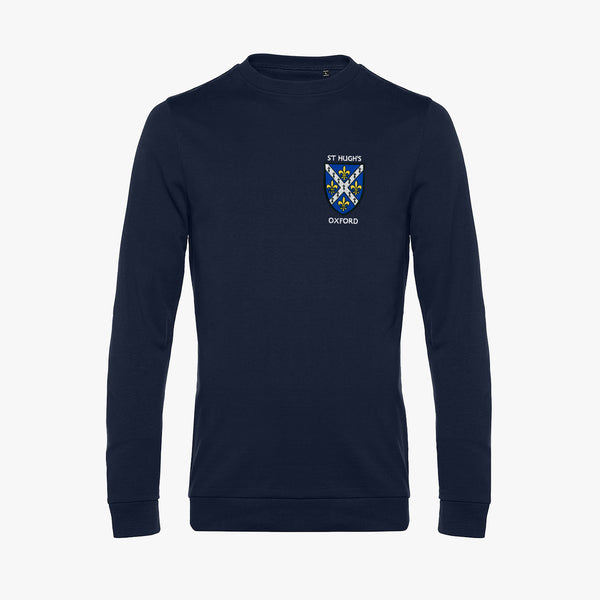 Load image into Gallery viewer, St Hugh's College Men's Organic Embroidered Sweatshirt