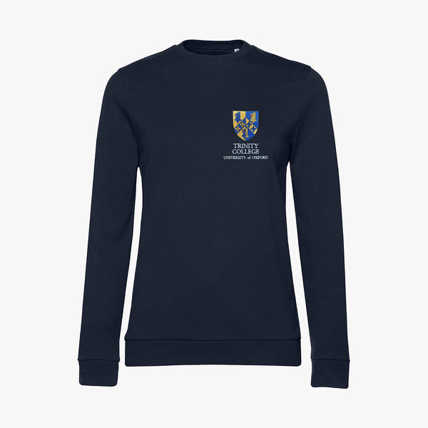 Load image into Gallery viewer, Ladies Oxford College Organic Embroidered Sweatshirt