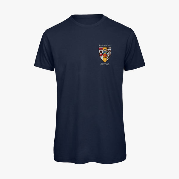 Load image into Gallery viewer, Men's Oxford College Organic Embroidered T-Shirt
