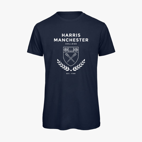Load image into Gallery viewer, Harris Manchester College Men's Organic Laurel T-Shirt