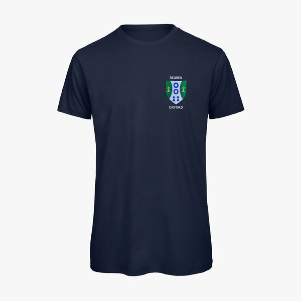 Load image into Gallery viewer, Reuben College Men's Organic Embroidered T-Shirt