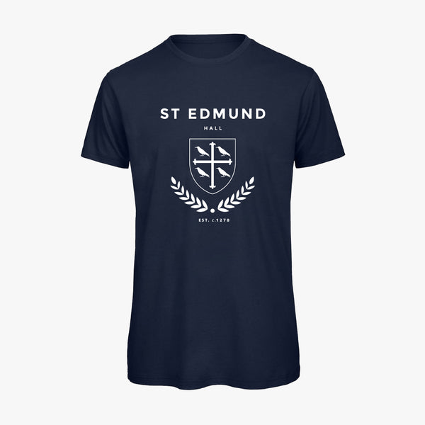 Load image into Gallery viewer, St Edmund Hall Men's Organic Laurel T-Shirt