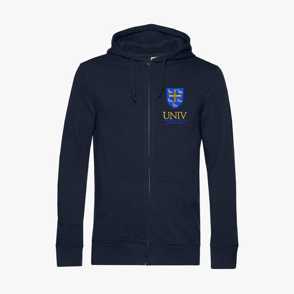 Load image into Gallery viewer, University College Men's Organic Embroidered Zip Hoodie
