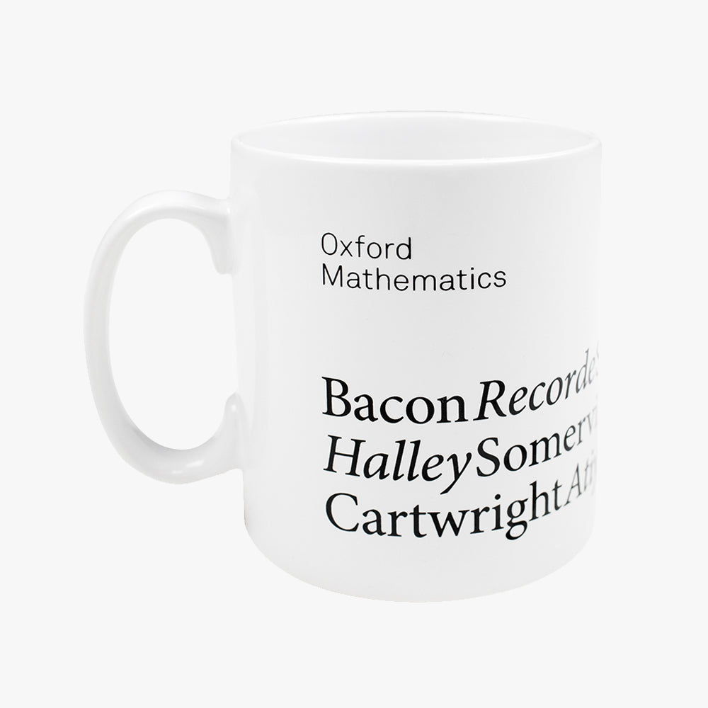 Oxford Mathematics Celebration Mug