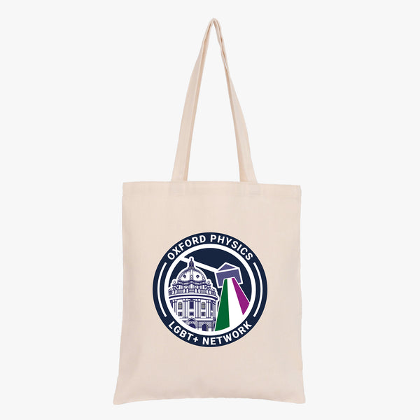 Load image into Gallery viewer, Department of Physics Pride Organic Tote Bag