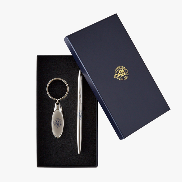 Load image into Gallery viewer, Official University of Oxford Pen & Keyring Set