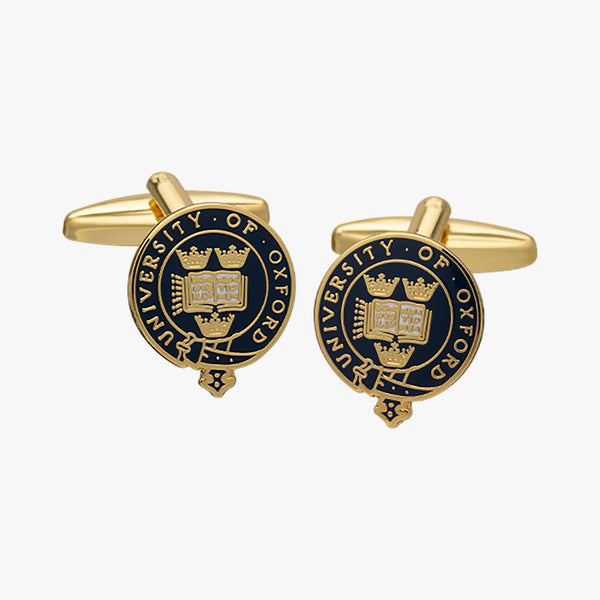 Load image into Gallery viewer, Official University of Oxford Crest Cufflinks