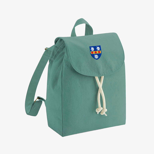 Load image into Gallery viewer, St Hilda's College Organic Cotton Mini Backpack