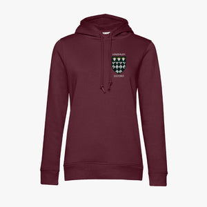 Ladies Oxford College Organic Embroidered Hoodie