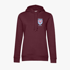 Ladies Oxford College Organic Embroidered Hoodie