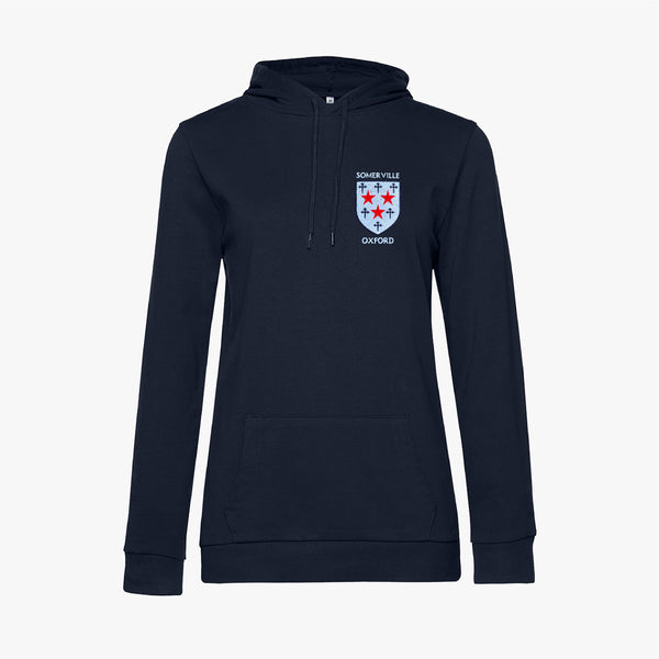 Load image into Gallery viewer, Somerville College Ladies Organic Embroidered Hoodie