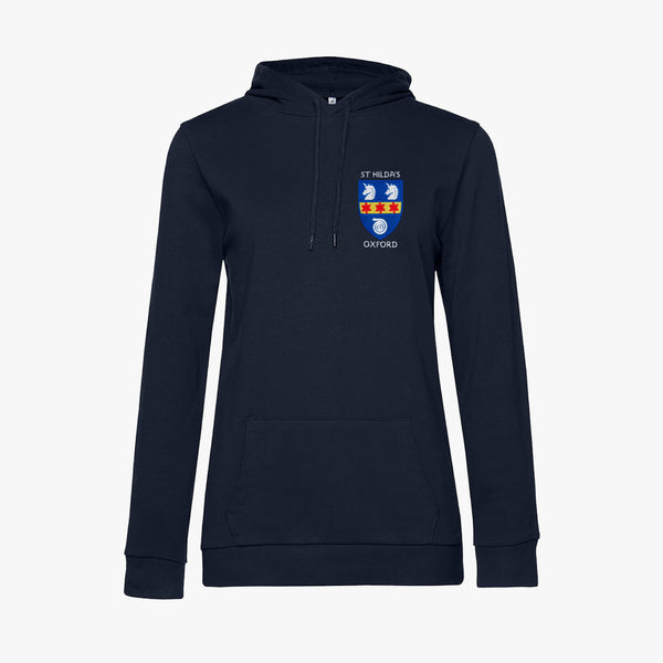 Load image into Gallery viewer, St Hilda's College Ladies Organic Embroidered Hoodie
