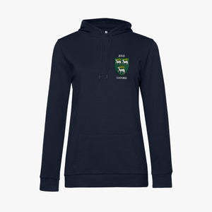 Ladies Oxford College Organic Embroidered Hoodie