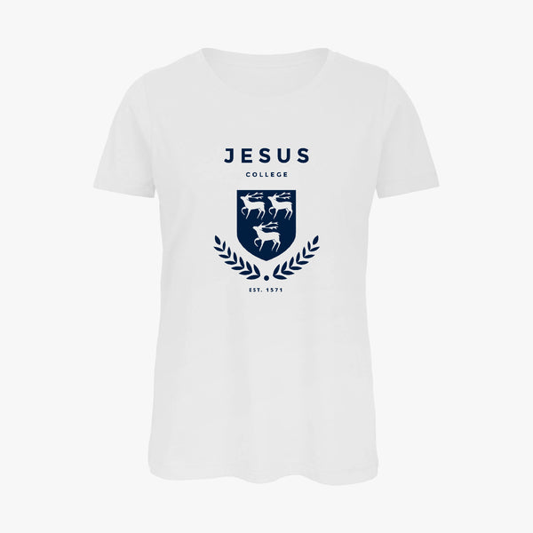 Load image into Gallery viewer, Ladies Oxford College Organic Laurel T-Shirt