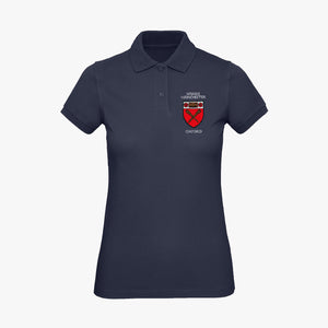 Ladies Oxford College Organic Embroidered Polo Shirt