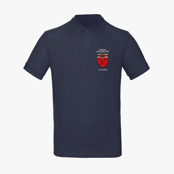 Load image into Gallery viewer, Men's Oxford College Organic Embroidered Polo Shirt