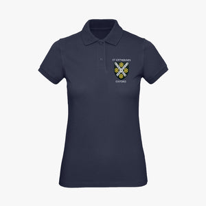 Ladies Oxford College Organic Embroidered Polo Shirt