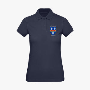 St Hilda's College Ladies Organic Embroidered Polo Shirt