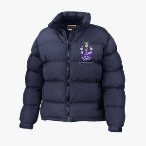 St Cross College Historic Crest Ladies Recycled Classic Puffer Jacket