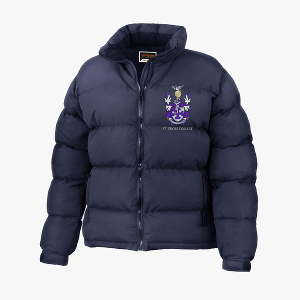 Load image into Gallery viewer, St Cross College Historic Crest Ladies Recycled Classic Puffer Jacket