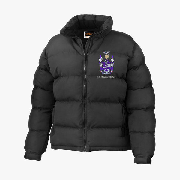 Load image into Gallery viewer, St Cross College Historic Crest Ladies Recycled Classic Puffer Jacket