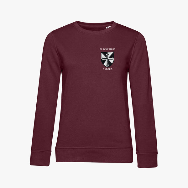 Load image into Gallery viewer, Ladies Oxford College Organic Embroidered Sweatshirt