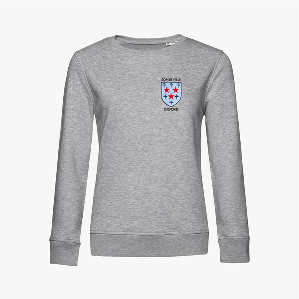 Load image into Gallery viewer, Somerville College Ladies Organic Embroidered Sweatshirt