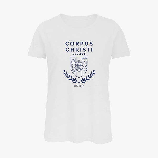 Load image into Gallery viewer, Ladies Oxford College Organic Laurel T-Shirt