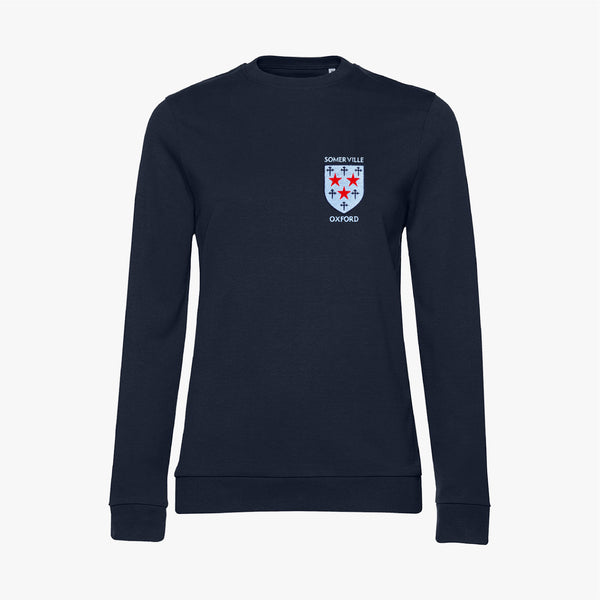 Load image into Gallery viewer, Somerville College Ladies Organic Embroidered Sweatshirt
